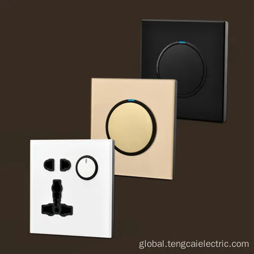 China 1 Way Wall Light Switch Socket discount Factory